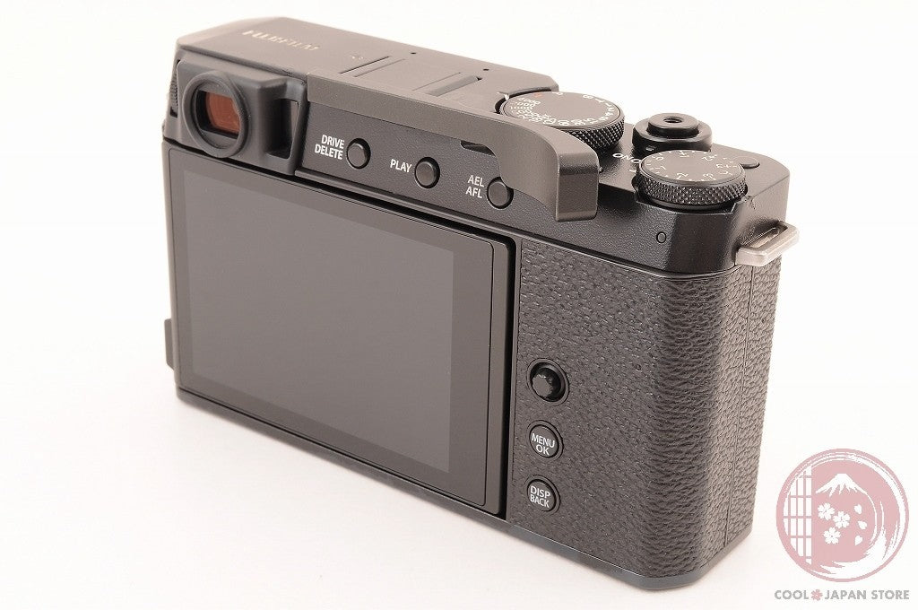 [ 9390 shots MINT w/Charger Cable ] Fujifilm Fuji X-E4 Black 26.1MP Ci27