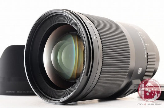 READ [MINT w/ Hood Caps] Sigma 35mm f/1.2 DG DN Art SONY from Japan Lv84