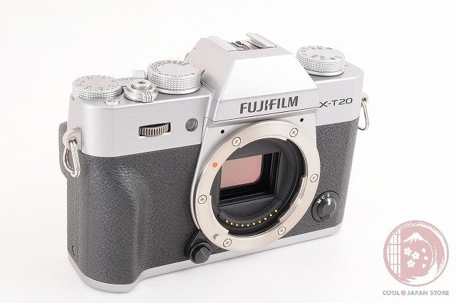 [ 4650 shots MINT in Box ] Fuji X-T20 Silver 24.3MP Mirrorless from Japan Ck46