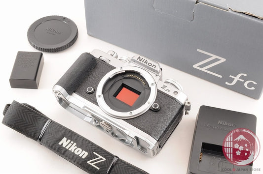[ 9271 shots TOP MINT in Box ] Nikon Z fc Zfc Silver 20.9MP from Japan Ck05