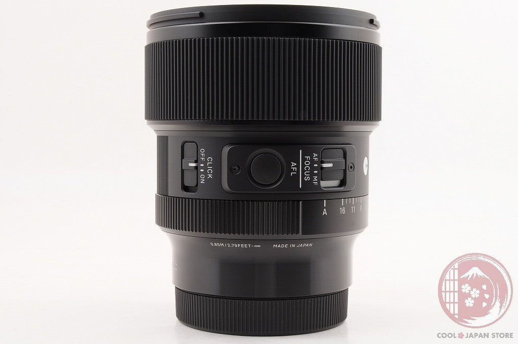[TOP MINT w/ Hood Case] Sigma 85mm f/1.4 DG DN Art SL/TL Japan Ly44