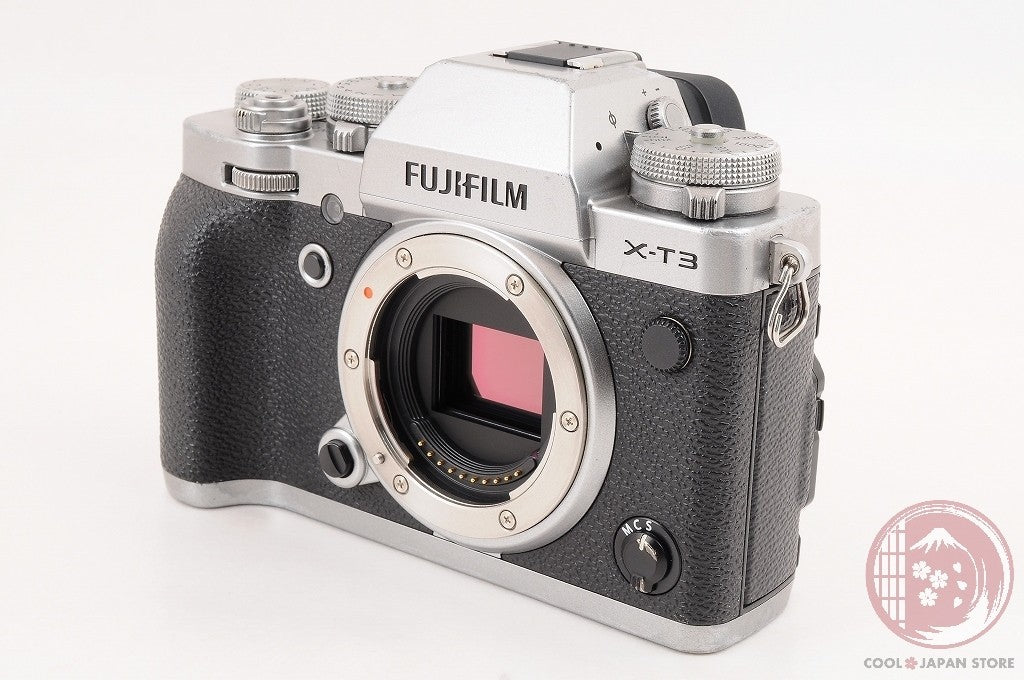 [ 6169 shots MINT in Box ] Fujifilm Fuji X-T3 XT3 Silver 26.1MP Mirrorless Cm69