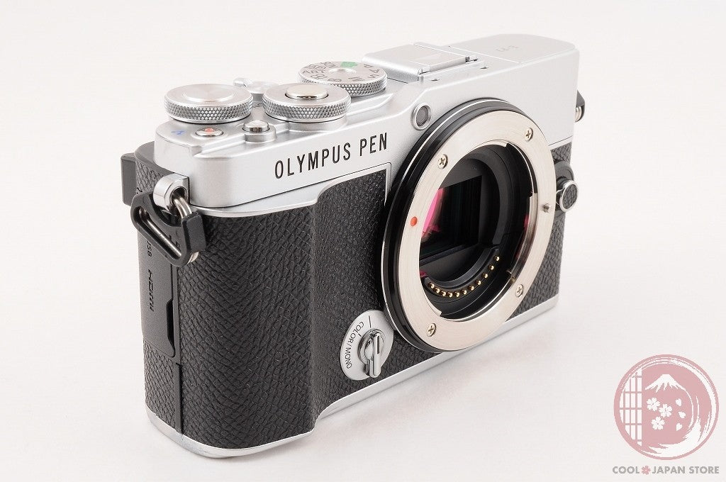 [ 3125 shots MINT in Box ] Olympus PEN E-P7 Silver from Japan Cm63