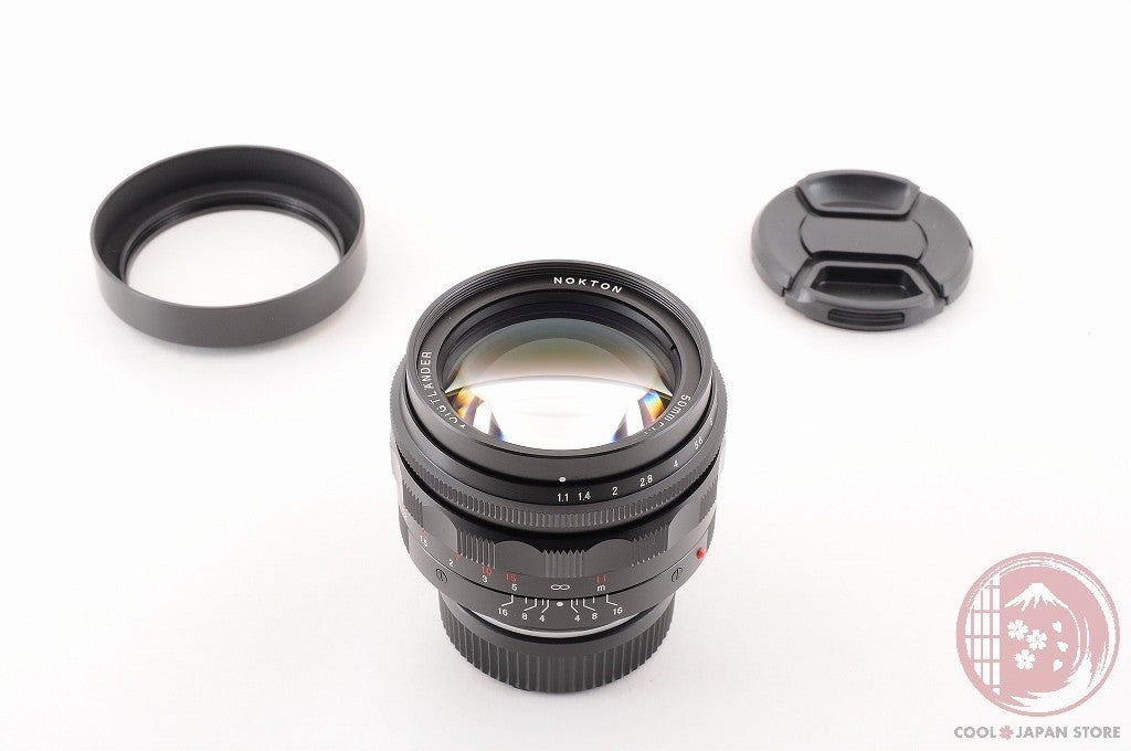 [TOP MINT w/ Hood Caps] Voigtlander NOKTON 50mm f/1.1 VM from Japan Lt11