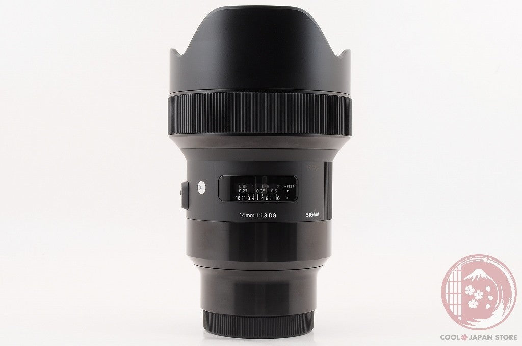 [MINT+ w/ Hood Case] Sigma 14mm f/1.8 DG HSM Art SONY from Japan Ly98