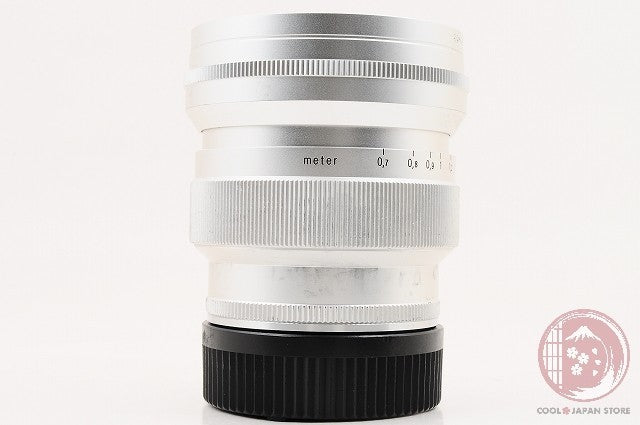 [MINT w/ Hood Caps] Voigtlander NOKTON 75mm f/1.5 VM Silver from Japan Lv69