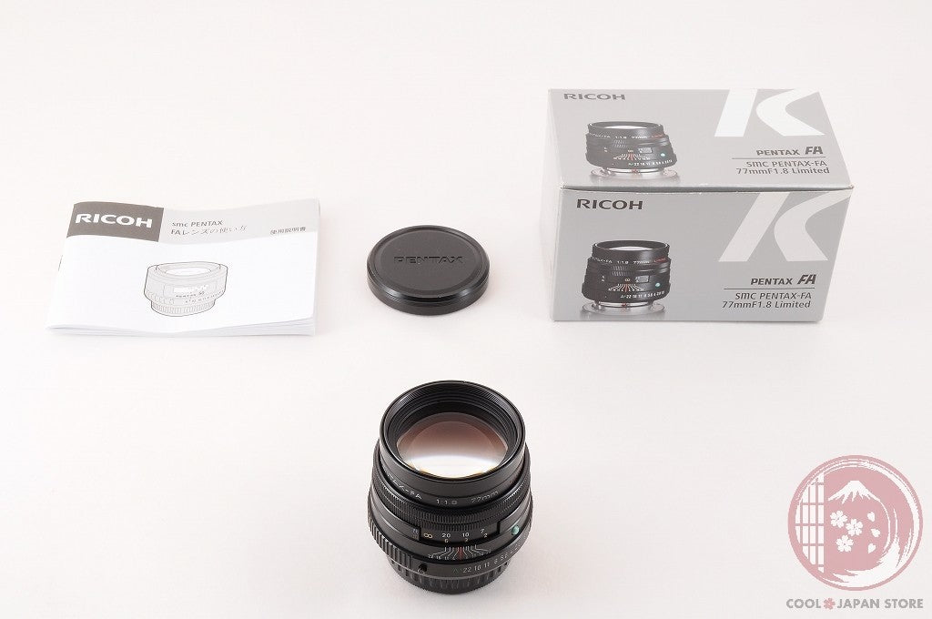 [MINT in Box] Pentax FA 77mm f/1.8 limited from Japan Lt07