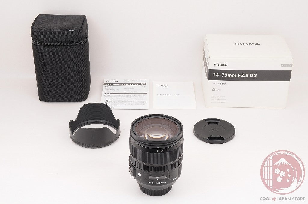 [MINT in Box] Sigma 24-70mm f/2.8 DG OS HSM Art NIKON from Japan Ly03