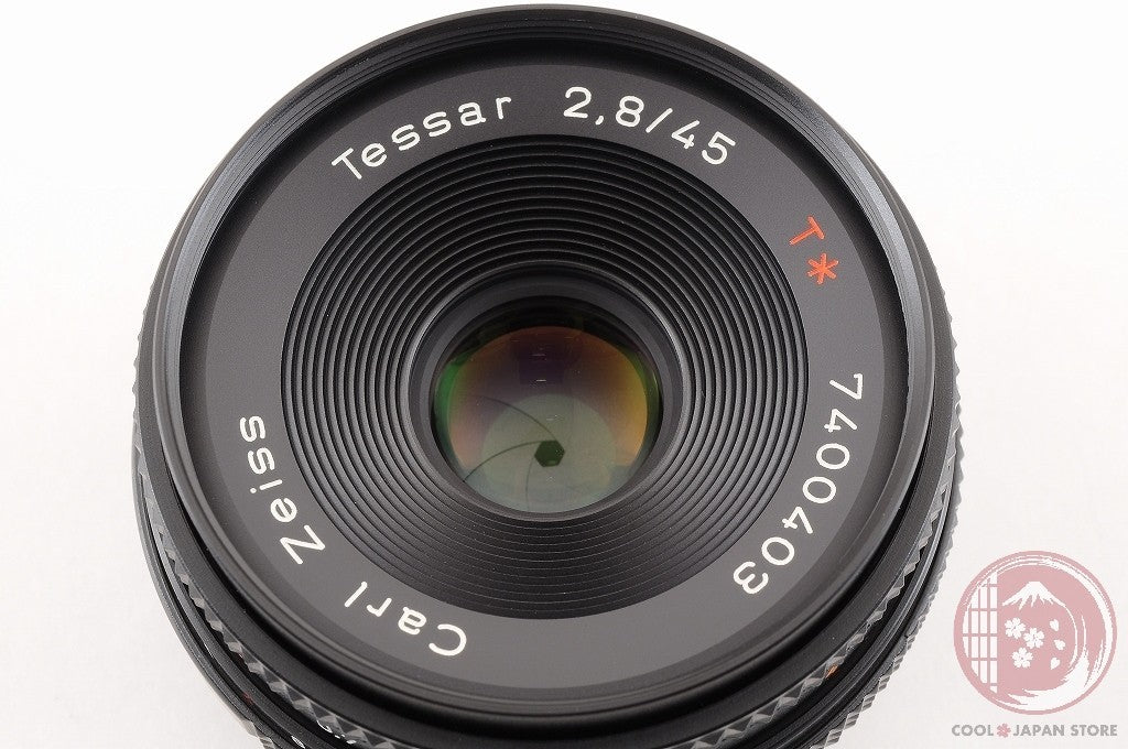DDU [MINT+ w/ Hood Filter] Contax Tessar 45mm f/2.8 MMJ from Japan Lt41