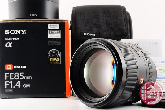 [TOP MINT in Box] Sony FE 85mm f/1.4 GM SEL85F14GM for SONY E Mount JAPAN Ls39