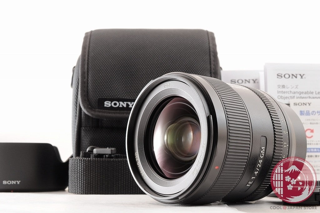 [MINT+ w/ Hood Case] Sony FE 24mm f/1.4 GM SEL24F14GM from Japan Ly53