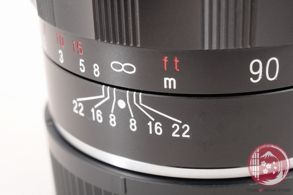 DDU[TOP MINT in Box] Voigtlander APO SKOPAR 90mm f/2.8 VM Black from Japan Lu18