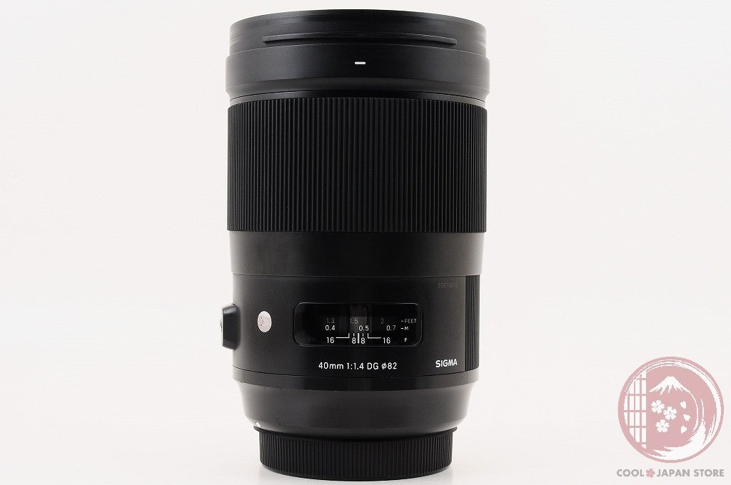 [MINT w/Caps] Sigma 40mm f/1.4 DG HSM Art CANON EF mount from Japan Lv74