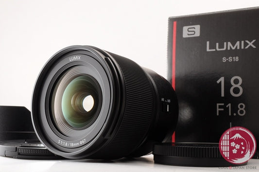 DDU [TOP MINT in Box] Panasonic LUMIX S 18mm f/1.8 from Japan Ls01