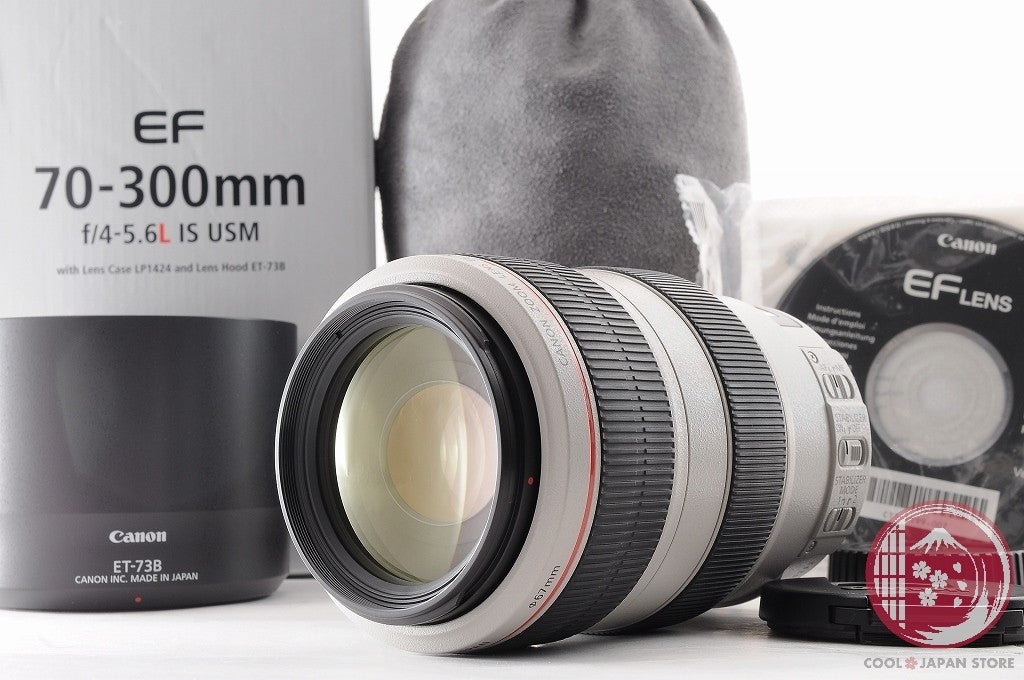 DDU [TOP MINT in Box] Canon EF 70-300mm f/4-5.6 L IS USM from Japan Lt60