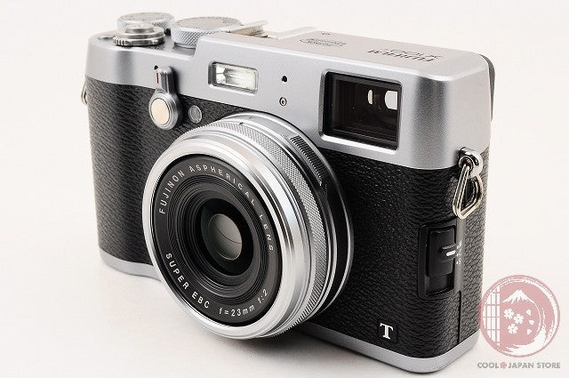 [ 5200 shots MINT in Box ] Fujifilm Fuji X100T X-100T Silver 16.3MP Digital Ck84