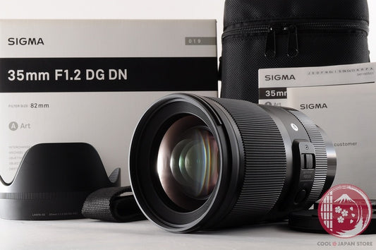 DDU[TOP MINT in Box] Sigma 35mm f/1.2 DG DN Art SL/TL Japan Lu57
