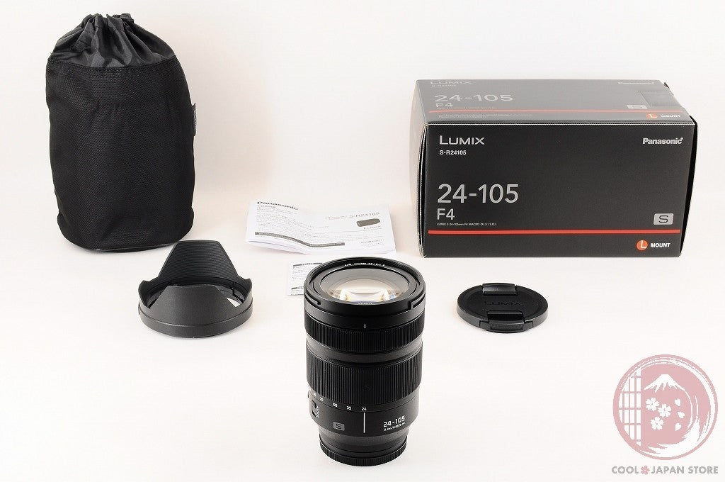 [MINT+ in Box] Panasonic LUMIX 24-105mm f/4 Macro O.I.S. from Japan Lw22