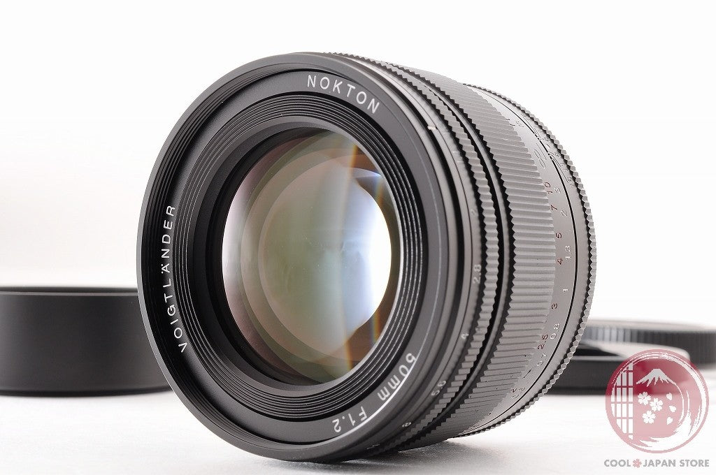 [MINT+ w/Hood Caps] Voigtlander NOKTON 50mm f/1.2 Fujifilm X Mount Japan Ly47
