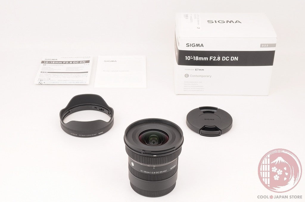 [TOP MINT in Box] Sigma 10-18mm f/2.8 DC DN Contemporary Sony from Japan Lw93