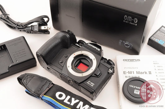 [510 shots TOP MINT in Box]OLYMPUS OM-D E-M1 Mark III 20.4MP Digital CameraCi15
