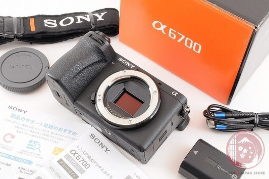 Unlock Language Limit[ 10452 shots TOP MINT in Box ] Sony A6700 Ck26