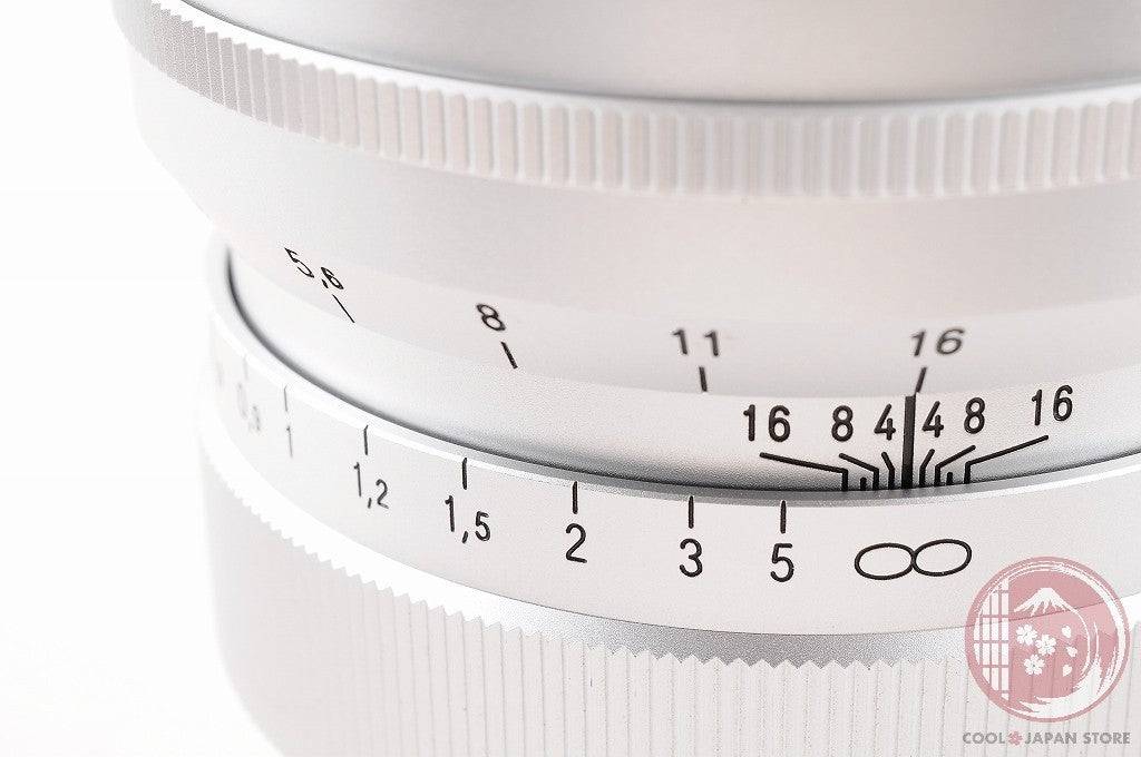 [MINT+ w/ Filter in Box] Voigtlander NOKTON 75mm f/1.5 VM Silver from Japan Ly48