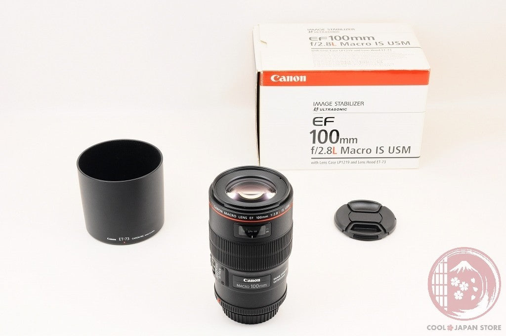 [MINT+ in Box] Canon EF 100mm F/2.8 L 2.8L Macro IS USM Lens From Japan Lu58