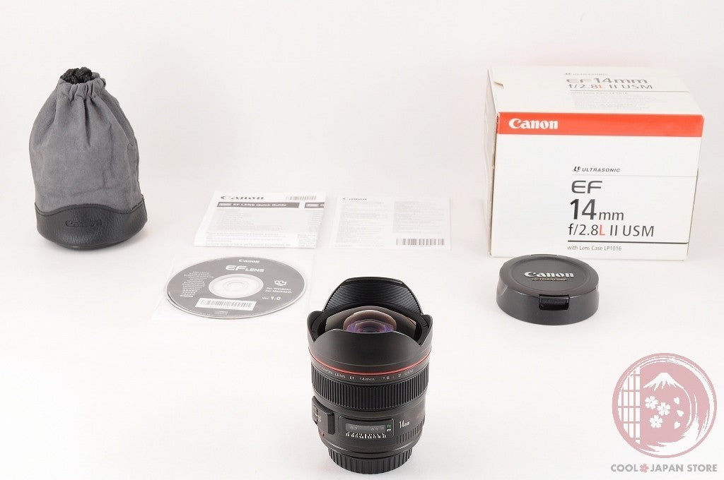 [MINT in Box] Canon EF 14mm f/2.8 L II f2.8L USM from Japan Ly81