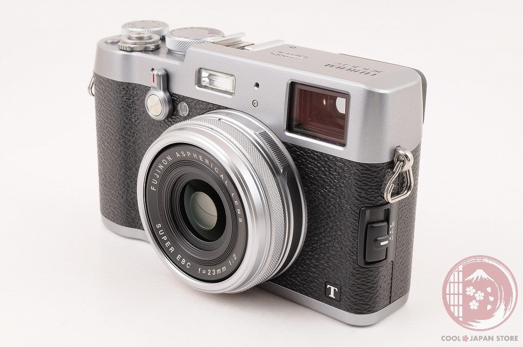 [ 1500 shots MINT+ in Box ] Fujifilm Fuji X100T X-100T Silver 16.3MP Cm04