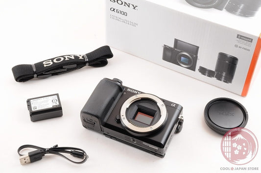 [ 437 shots TOP MINT in Box ] Sony Alpha a6100 Mirrorless Digital Camera Cl46