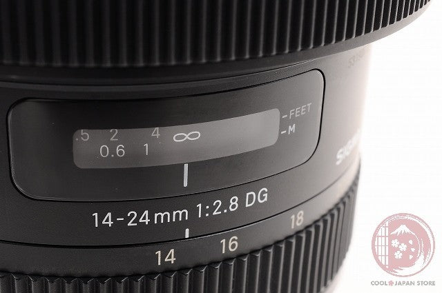 [MINT w/ Caps] Sigma 14-24mm f/2.8 DG HSM Art CANON from Japan Lv63
