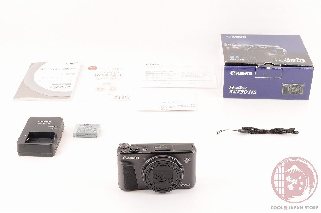 [TOP MINT in Box] Canon PowerShot SX730 HS Black from Japan Cl74