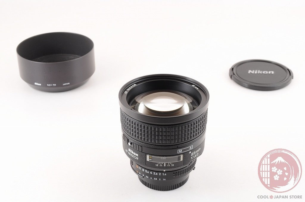 [MINT w/Hood Caps] Nikon AF Nikkor 85mm f/1.4 D (IF) Portrait Lens Japan Lw77