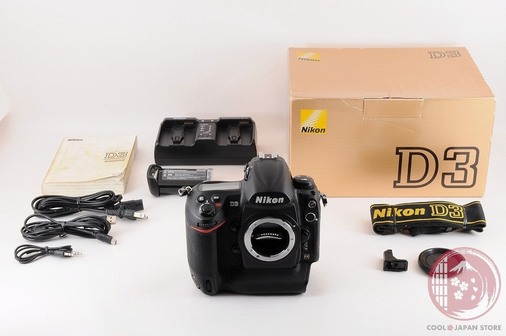 [ 31543 shots MINT+ in Box] Nikon D3 from Japan Cm71