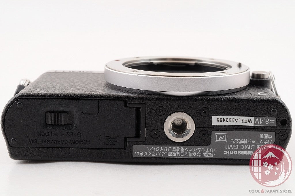 [TOP MINT w/Strap Charger] Panasonic DMC GM1 Silver from Japan Cl76