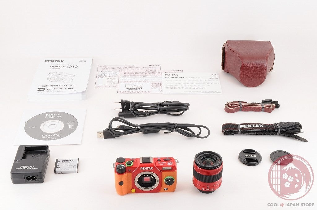 DDU [ 2886 shots MINT+ w/ Strap Case] Pentax Q10 EVA TYPE 02 ASUKA Ver. Cj67