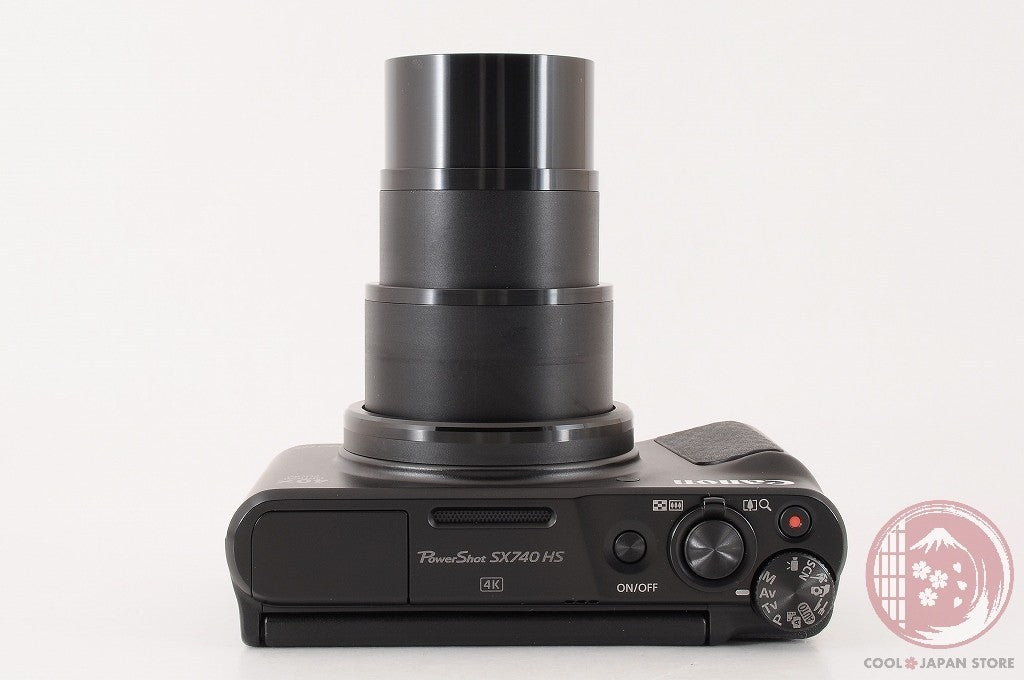DDU[TOP MINT in Box] Canon PowerShot SX740 HS Black from Japan Cj92