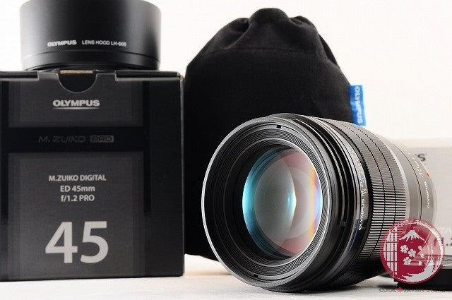 [MINT+ in Box] Olympus M.ZUIKO DIGITAL 45mm f/1.2 ED PRO Japan Lv79