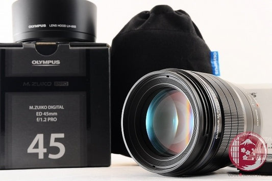 [MINT+ in Box] Olympus M.ZUIKO DIGITAL 45mm f/1.2 ED PRO Japan Lv79