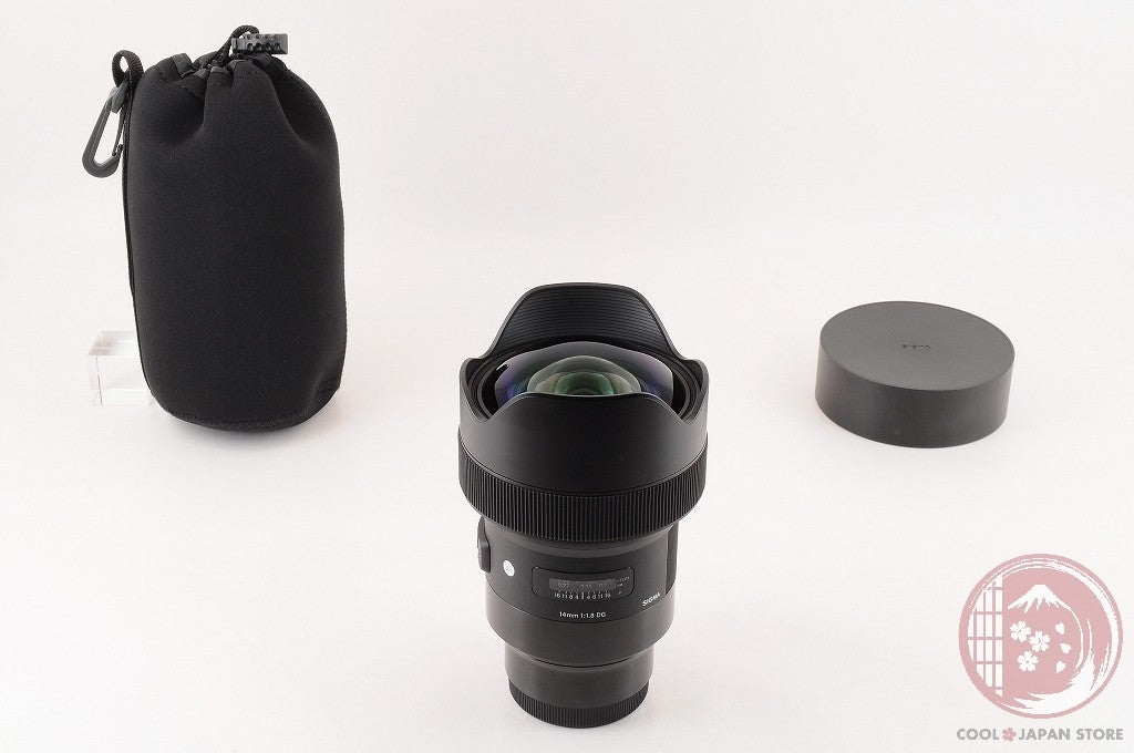 [MINT+ w/ Hood Case] Sigma 14mm f/1.8 DG HSM Art SONY from Japan Ly98