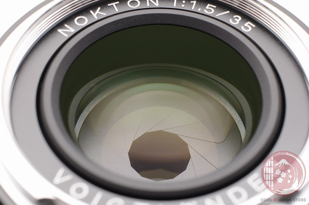 [TOP MINT in Box] Voigtlander NOKTON 35mm f/1.5 VM TypeII Black from Japan Ls72