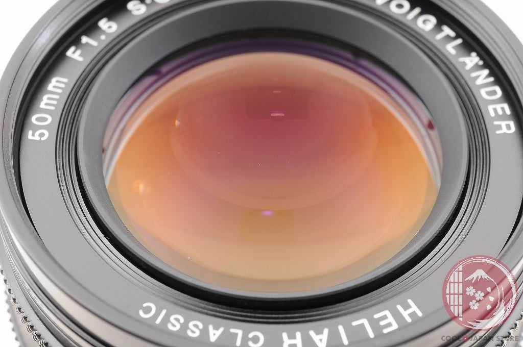 DDU [TOP MINT in Box] Voigtlander HELIAR 50mm f/1.5 VM from Japan Lu06