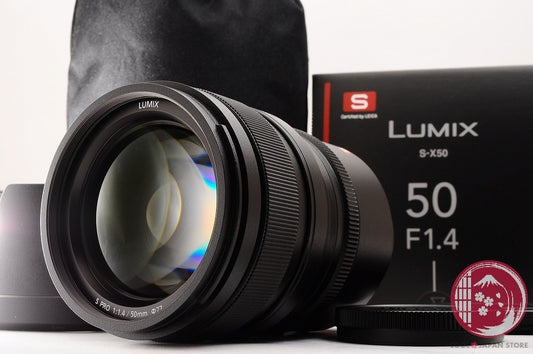[TOP MINT in Box] Panasonic LUMIX S 50mm f/1.4 PRO S-X50 from Japan Lr70