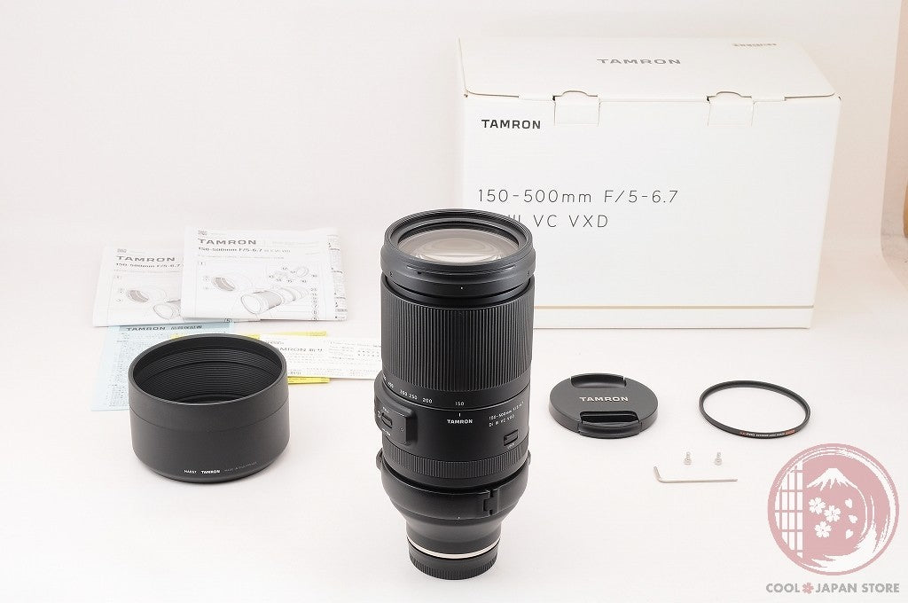 [MINT+ w/ Filter in Box] Tamron 150-500mm f/5-6.7 Di iii VC VXD Sony Japan Lw96
