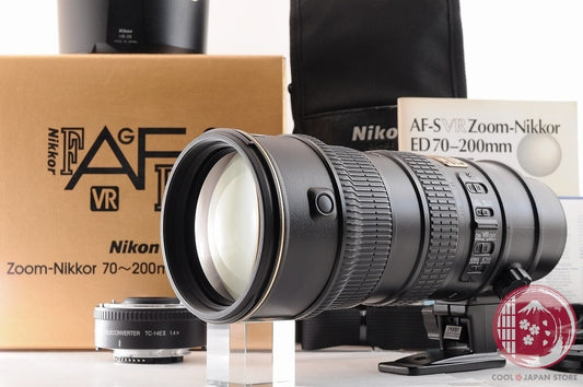[MINT w/ Telecon in Box] NIKON AF-S VR NIKKOR ED 70-200mm f/2.8 G Black Ly02