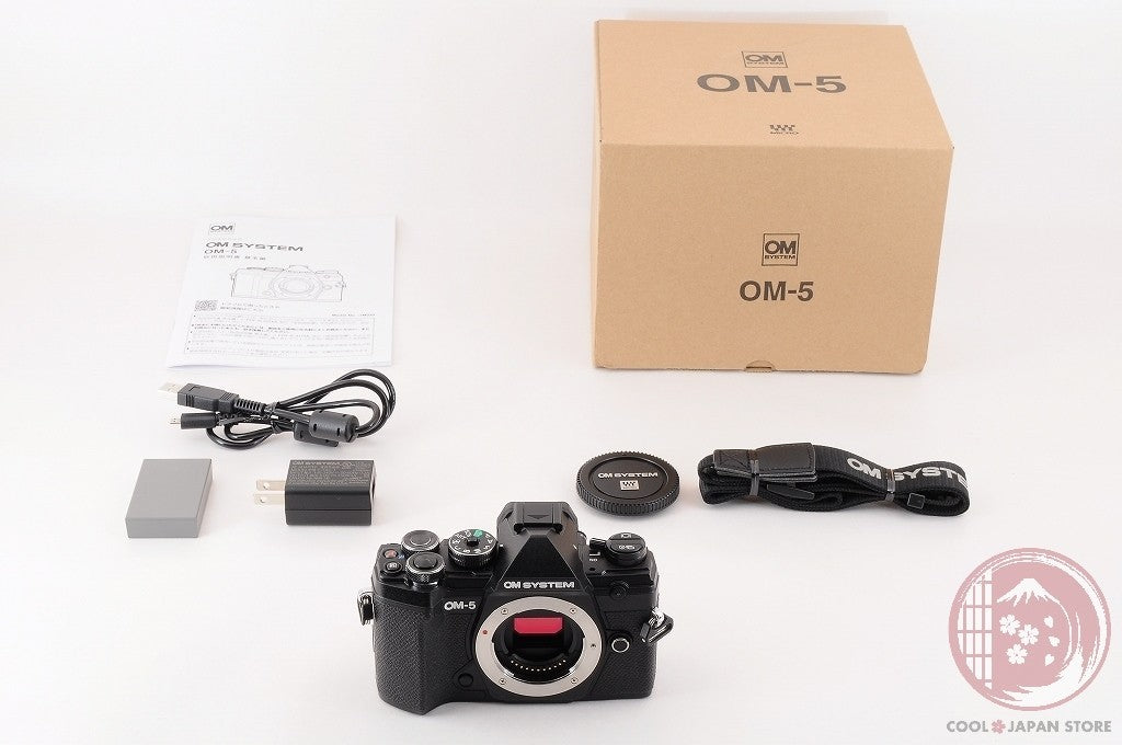 [ 5711 shots TOP MINT in Box ] Olympus OM-5 Black from Japan Cj07