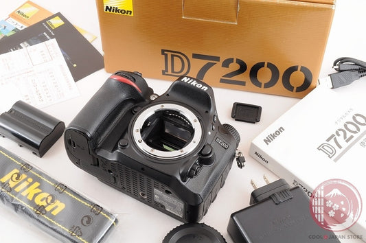 DDU[ 18174 shots MINT+ in Box ] Nikon D7200 24.2 MP Digital SLR CameraJapan Cj75