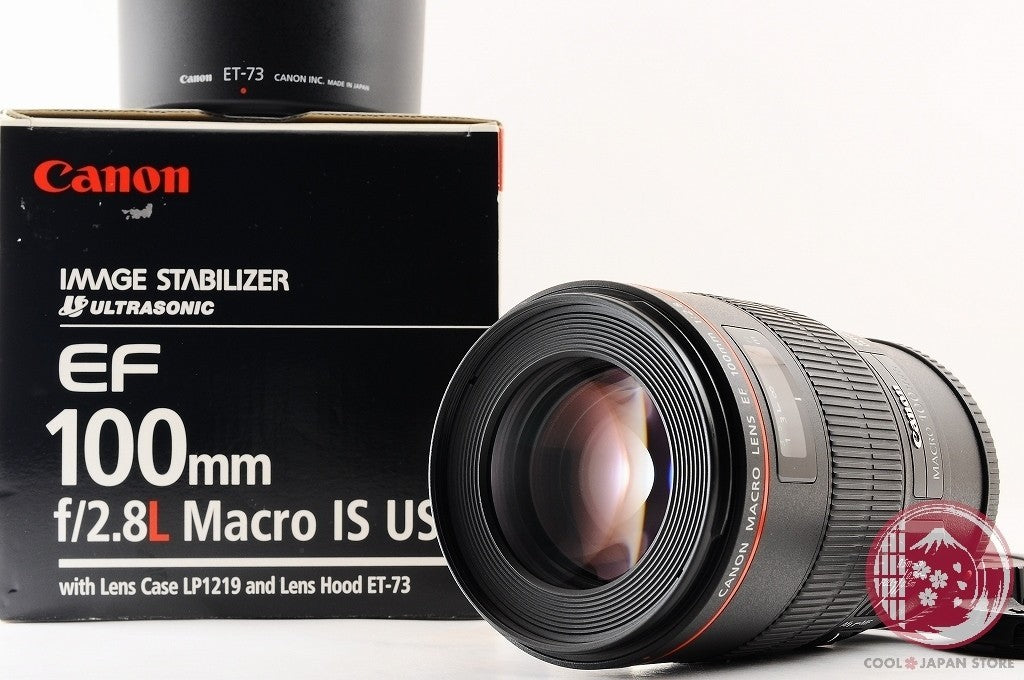[MINT+ in Box] Canon EF 100mm F/2.8 L 2.8L Macro IS USM Lens From Japan Lu58