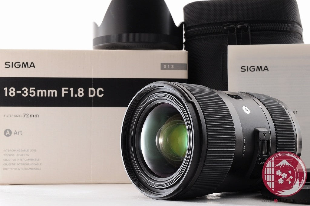 DDU[MINT in Box] Sigma 18-35mm f/1.8 DC HSM Art NIKON from Japan Lu37
